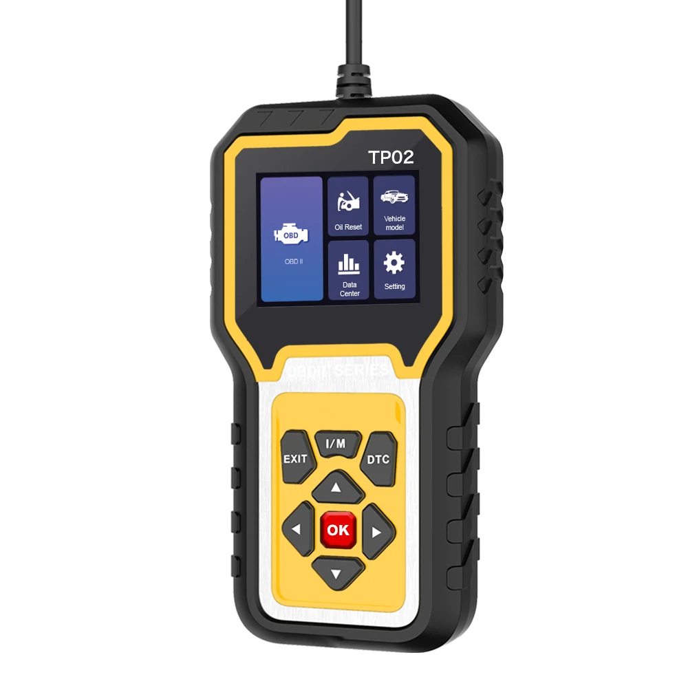 TP02 Code Reader Automotive Full System Diagnosis Car Fault Detector OBD Car Scanner Auto Diagnostic Scanner Analyzer
TP02 Code Reader Automotive Full System Diagnosis Car Fault Detector OBD Car Scanner Auto Diagnostic Scanner Analyzer