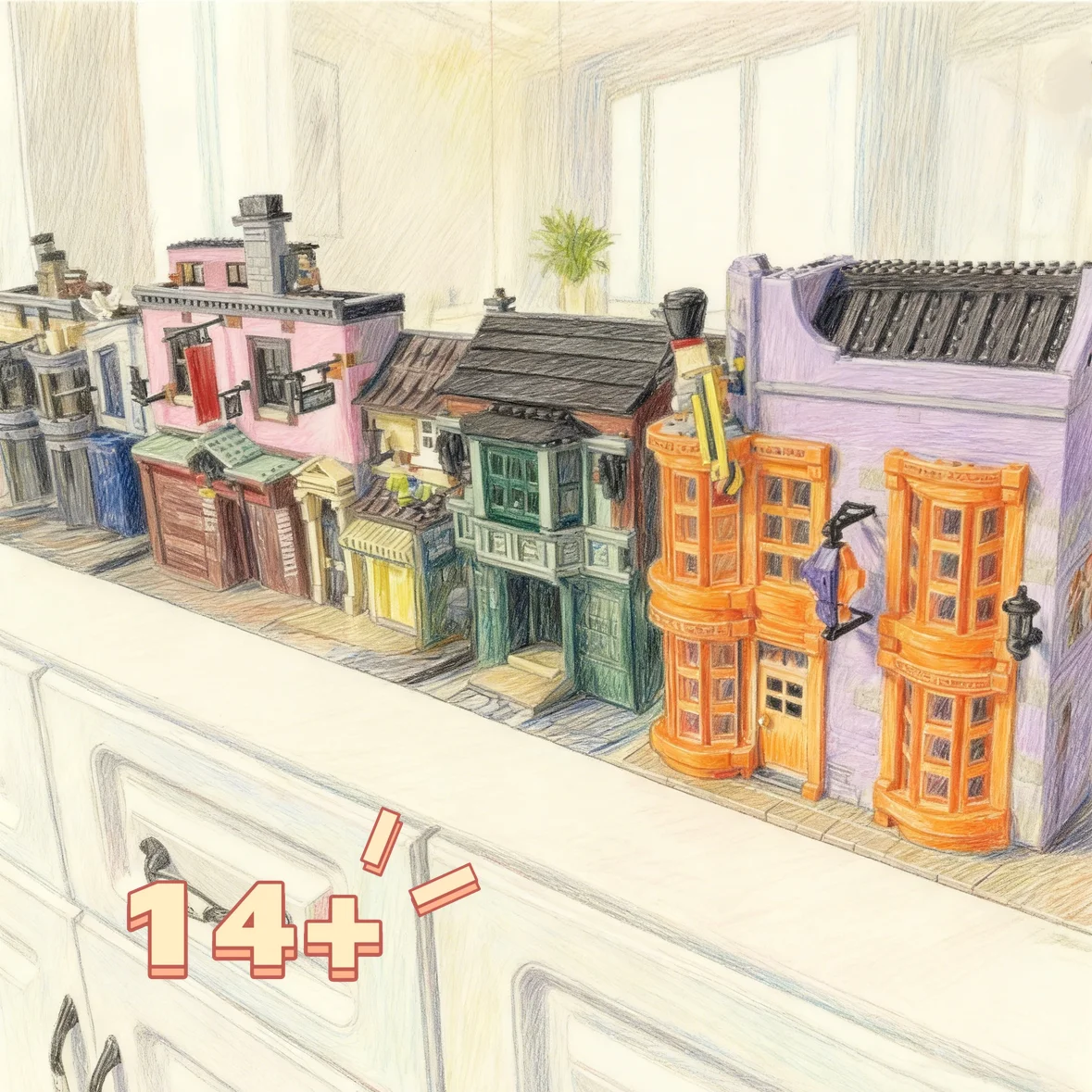 Big Sale 5544pcs 75978 Diagonal Alley Building Blocks Model Bricks Streetview Toys For Kid Adult Christmas Birthday Gifts
Big Sale 5544pcs 75978 Diagonal Alley Building Blocks Model Bricks Streetview Toys For Kid Adult Christmas Birthday Gifts