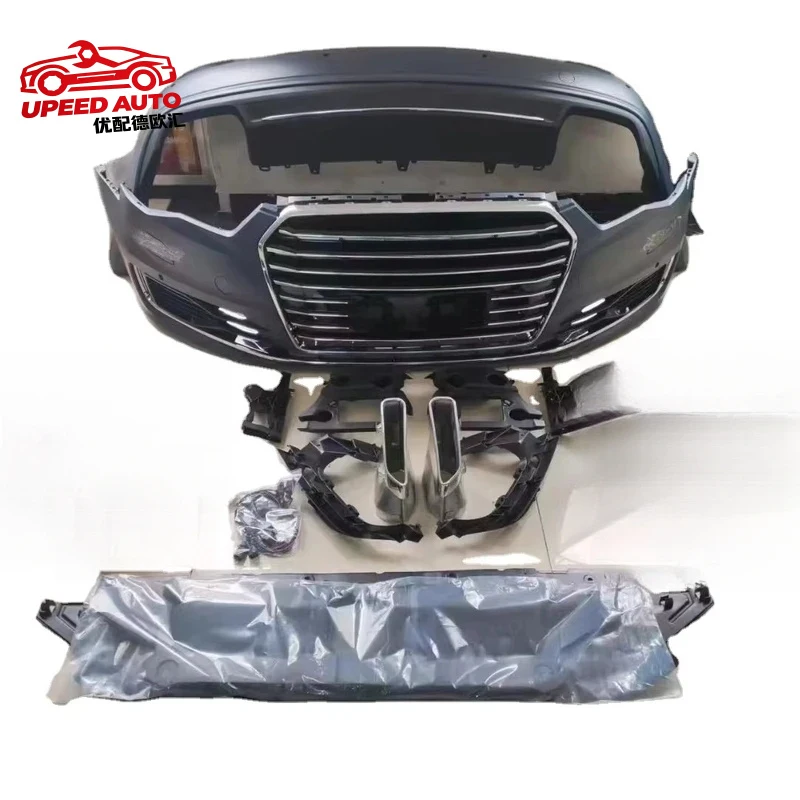 Suitable for STLF Original Quality Body Kits A6 Upgrade S6 Modified Parts Front Bumper Sets with Grille Audis A6 2013-2016
Suitable for STLF Original Quality Body Kits A6 Upgrade S6 Modified Parts Front Bumper Sets with Grille Audis A6 2013-2016