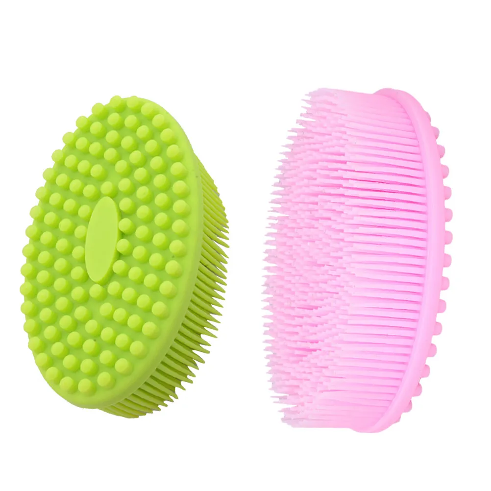 2Pcs Food Grade Silicone Bath Brush for Babies Massage Effect Non Scratch Stretchy Bathing Massager Training
2Pcs Food Grade Silicone Bath Brush for Babies Massage Effect Non Scratch Stretchy Bathing Massager Training