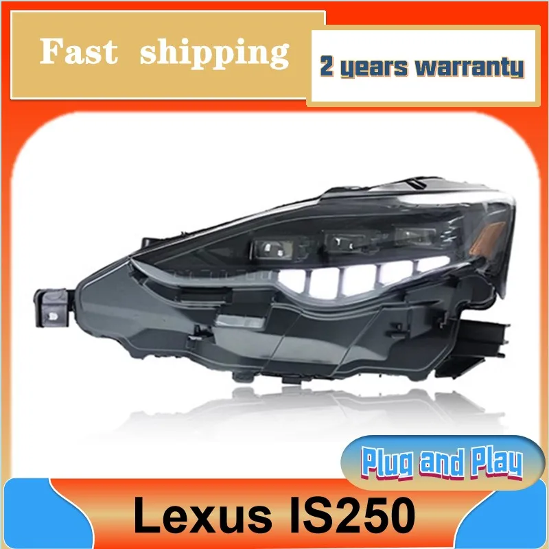 Car Styling for Lexus IS300 Headlight 2013-2016 IS250 Headlamp IS350 DRL Turn Signal Low High Beam Projector Lens
Car Styling for Lexus IS300 Headlight 2013-2016 IS250 Headlamp IS350 DRL Turn Signal Low High Beam Projector Lens