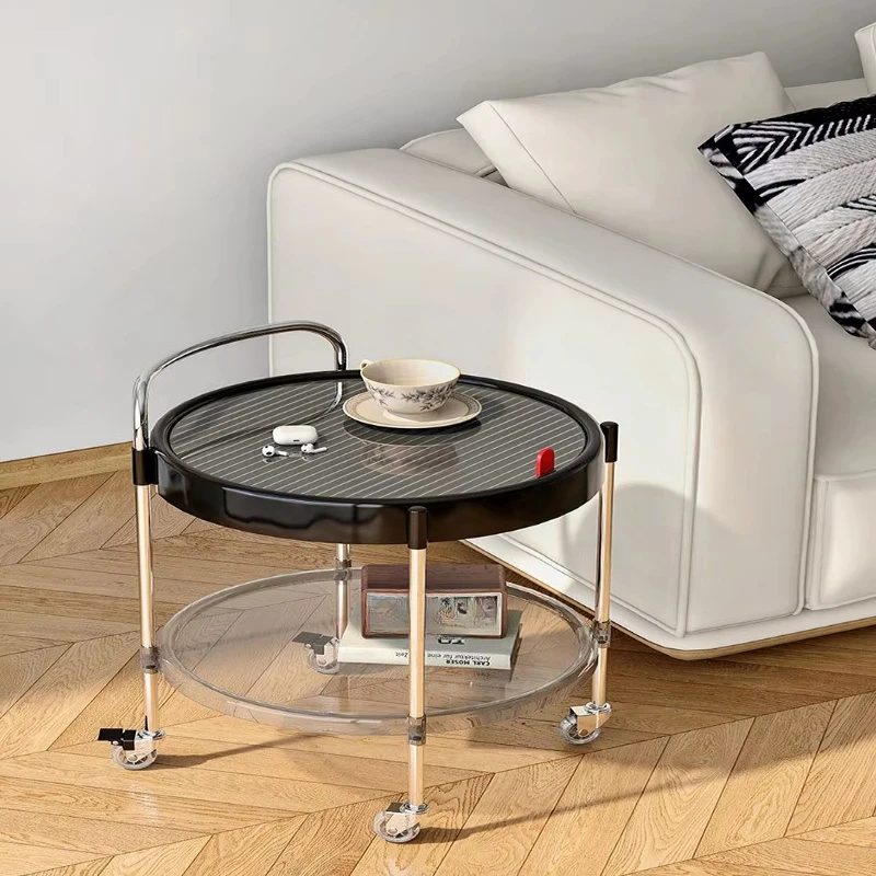 Sofa sideboard mobile coffee table living room balcony bedroom small coffee table
Sofa sideboard mobile coffee table living room balcony bedroom small coffee table