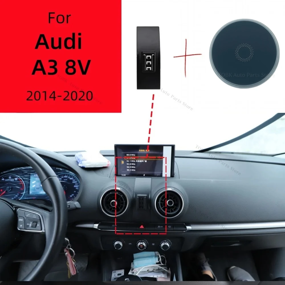 Magnetic Phone Holder For Audi A3 8V 2014-2020 2016 2017 Wireless Charging Special Fixed Bracket Base MagSafe Mount Accessoires
Magnetic Phone Holder For Audi A3 8V 2014-2020 2016 2017 Wireless Charging Special Fixed Bracket Base MagSafe Mount Accessoires