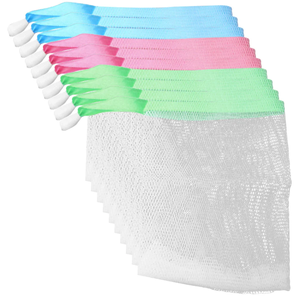 10Pcs Soap Saver Exfoliating Net Handmade Soap Body Facial Cleaning Tool Random Color
10Pcs Soap Saver Exfoliating Net Handmade Soap Body Facial Cleaning Tool Random Color
