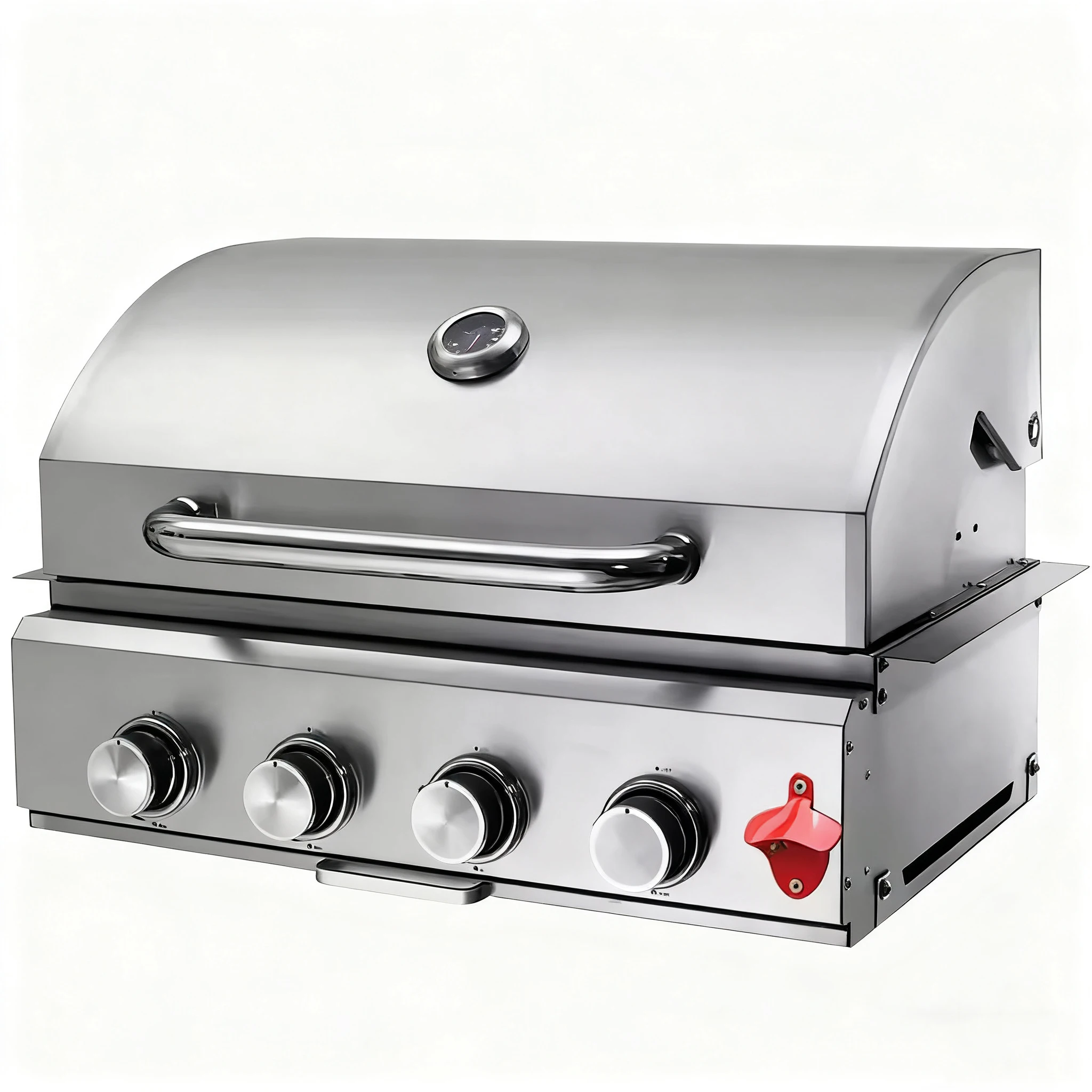 Modern Dual-Fuel Built-In Stainless Steel Grill Charcoal/Gas BBQ Island for Villa Gardens with Skewer & Steak Cooking
Modern Dual-Fuel Built-In Stainless Steel Grill Charcoal/Gas BBQ Island for Villa Gardens with Skewer & Steak Cooking