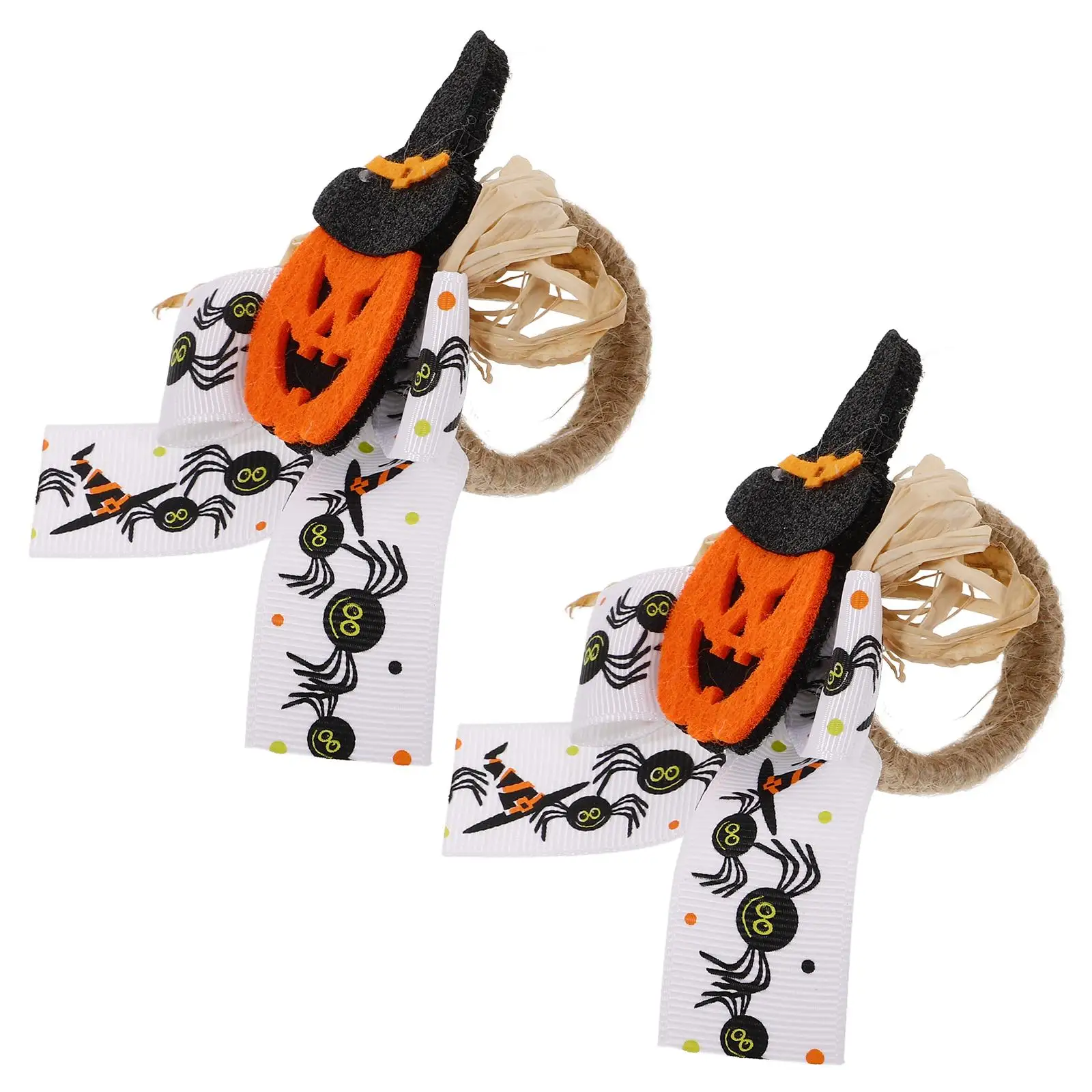 2 Pcs Halloween Napkin Rings Pumpkin Skull Buckles Plastic Table Decoration Novel Shaped Napkin Holders Fits
2 Pcs Halloween Napkin Rings Pumpkin Skull Buckles Plastic Table Decoration Novel Shaped Napkin Holders Fits