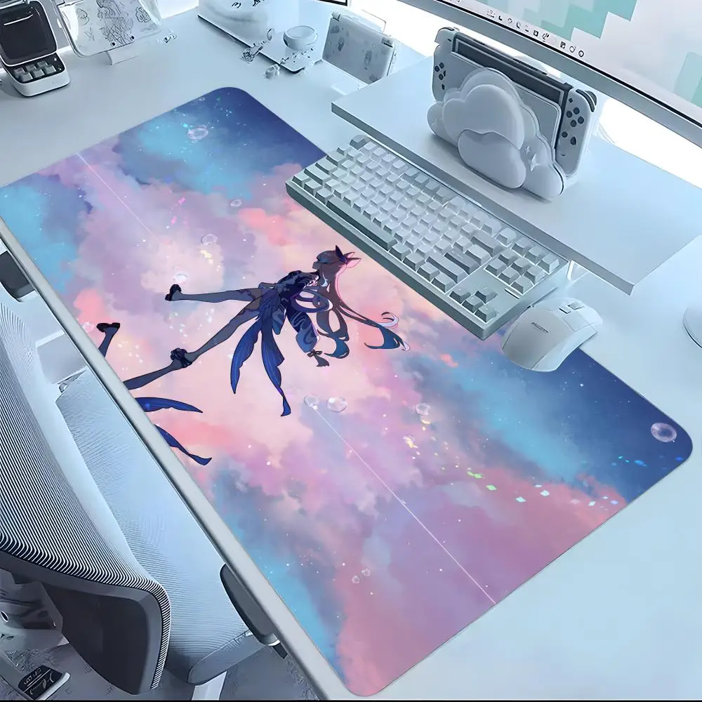 Genshin Impact Kokomi Mouse Pad Mousepad Laptop Office Deskmat Large Black Gamer Non-slip Keyboard Rubber Mause Pad
Genshin Impact Kokomi Mouse Pad Mousepad Laptop Office Deskmat Large Black Gamer Non-slip Keyboard Rubber Mause Pad