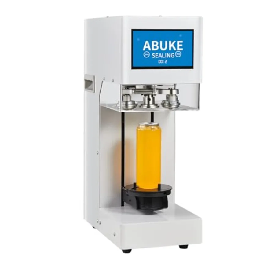 Touchscreen Can Sealing Machine for Beverage Production Aluminum Alloy Body Silver Auto Height Detection, 55mm Can Compatibilit
Touchscreen Can Sealing Machine for Beverage Production Aluminum Alloy Body Silver Auto Height Detection, 55mm Can Compatibilit