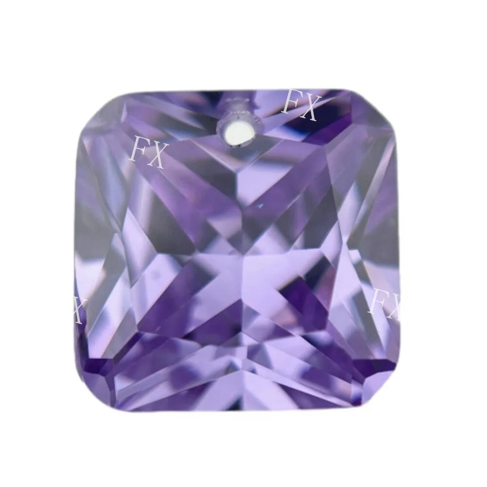 Lavender With Hole Stones Beads AAAAA Square Shape Wholesale Cubic Zirconia Stone For Jewerly Making 4x4~12x12mm High Quality
Lavender With Hole Stones Beads AAAAA Square Shape Wholesale Cubic Zirconia Stone For Jewerly Making 4x4~12x12mm High Quality