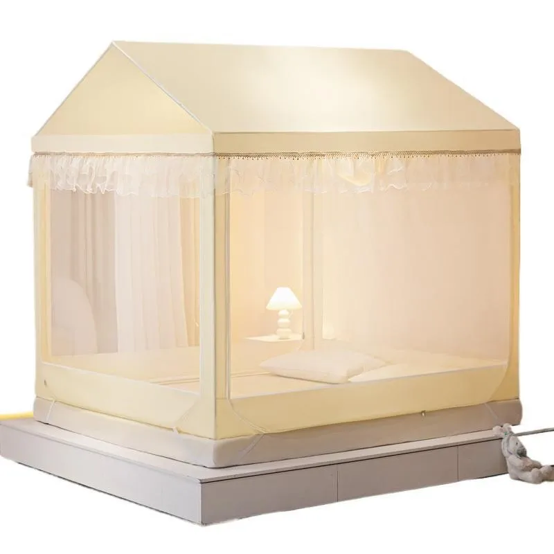 Custom Castle Style Mongolian Yurt Mosquito Net Bed-Sitting Three-Door Small House Mosquito I Net Home Use Light-Blocking Dustpr
Custom Castle Style Mongolian Yurt Mosquito Net Bed-Sitting Three-Door Small House Mosquito I Net Home Use Light-Blocking Dustpr