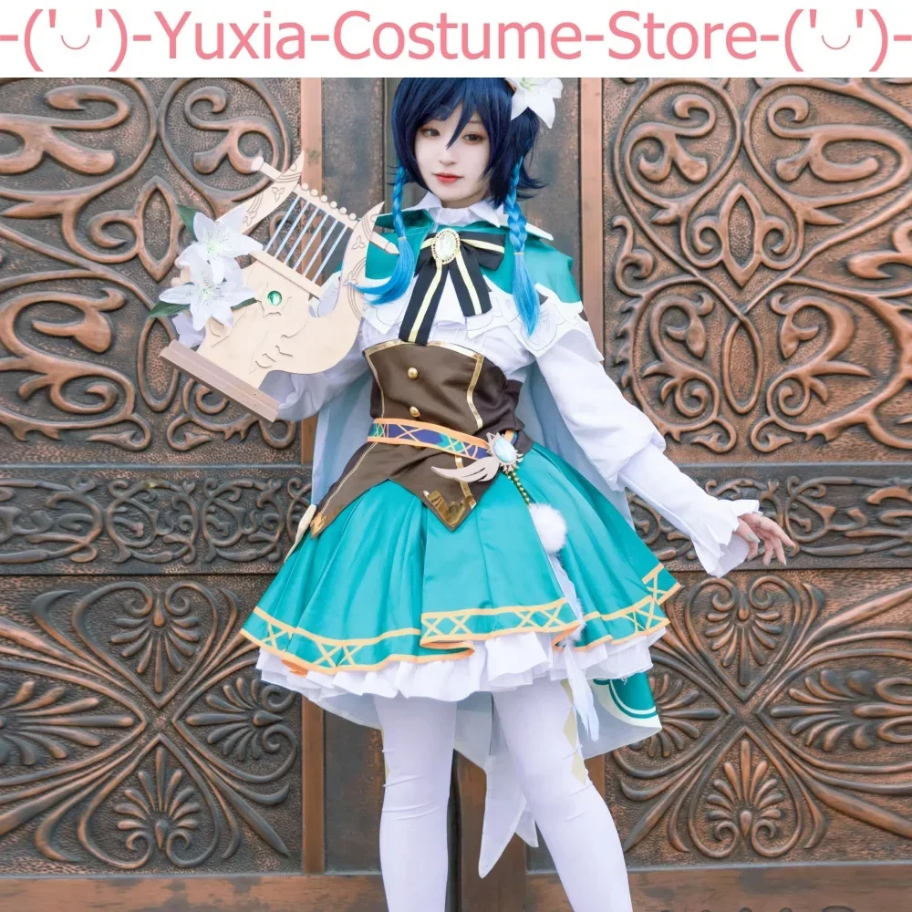 Genshin Impact Venti Dress Women Cosplay Costume Cos Game Anime Party Uniform Hallowen Play Role Clothes Clothing
Genshin Impact Venti Dress Women Cosplay Costume Cos Game Anime Party Uniform Hallowen Play Role Clothes Clothing