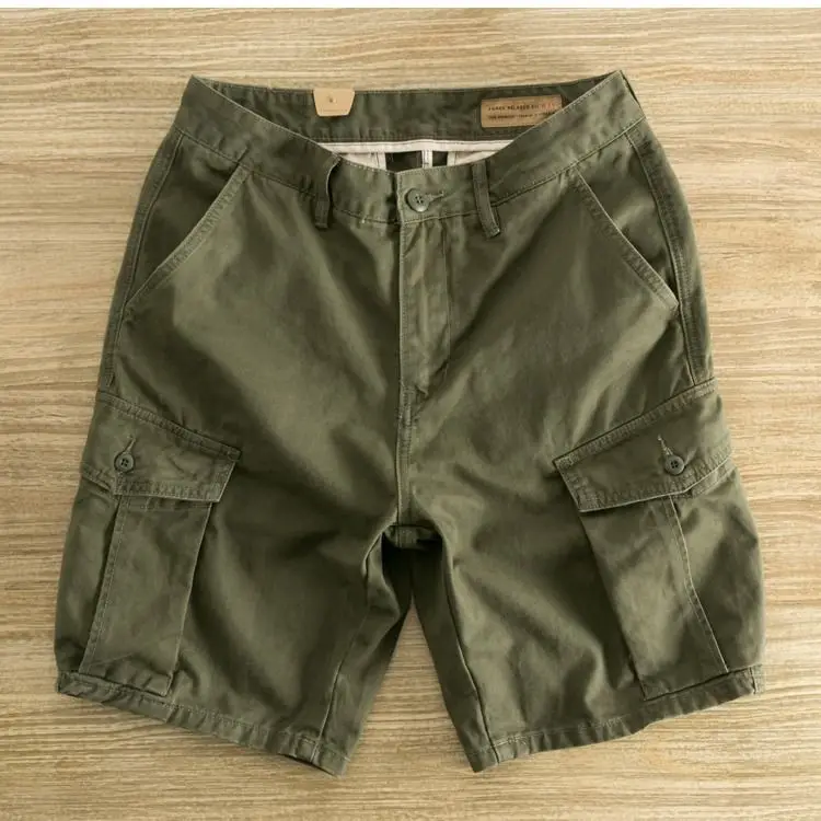 Summer Casual Men's Workwear Pants American Straight Loose Five-Quarter Shorts Multi-Pocket Versatile Men's Fashion Street Style
Summer Casual Men's Workwear Pants American Straight Loose Five-Quarter Shorts Multi-Pocket Versatile Men's Fashion Street Style
