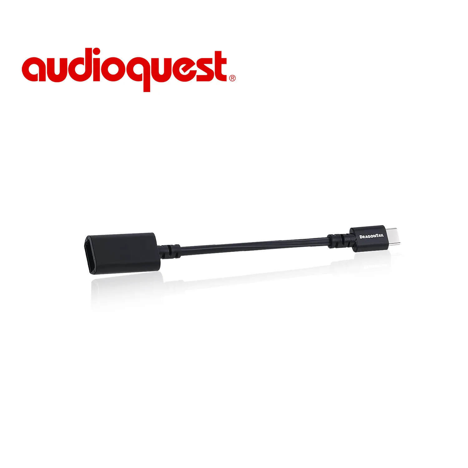 American Audioquest Line Saint DragonTail USB-A Female to Type-C Male Data Adapter Cable
American Audioquest Line Saint DragonTail USB-A Female to Type-C Male Data Adapter Cable