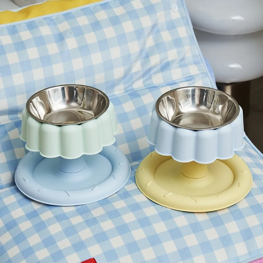 Non-Slip Base Pet Stainless Steel Bowl Cake Shape Stable Detachable Pet Bowl Elevated Design Cartoon Neck Protection Bowl
Non-Slip Base Pet Stainless Steel Bowl Cake Shape Stable Detachable Pet Bowl Elevated Design Cartoon Neck Protection Bowl