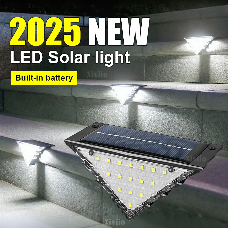 Уличные солнечные лестничные фонари, солнечный светильник для ступеней, противоугонный водонепроницаемый IP45, декоративная лампа для сада, лестницы, террасы, переднего крыльца и патио
Уличные солнечные лестничные фонари, солнечный светильник для ступеней, противоугонный водонепроницаемый IP45, декоративная лампа для сада, лестницы, террасы, переднего крыльца и патио