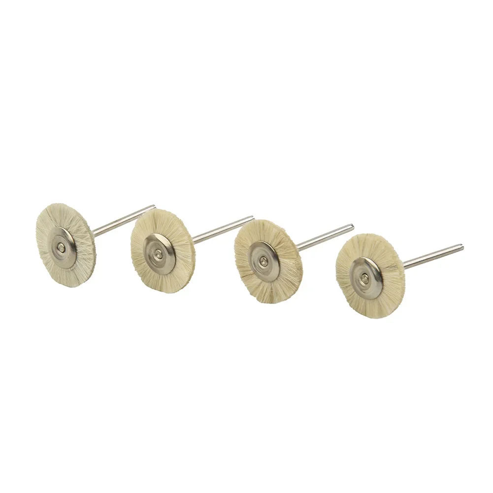 Brush Polishing Brushes 30Pcs 2.35mm Tooth Polishing Wheel Miniature Soft Goat Hair Tools For Wood Creamy White
Brush Polishing Brushes 30Pcs 2.35mm Tooth Polishing Wheel Miniature Soft Goat Hair Tools For Wood Creamy White