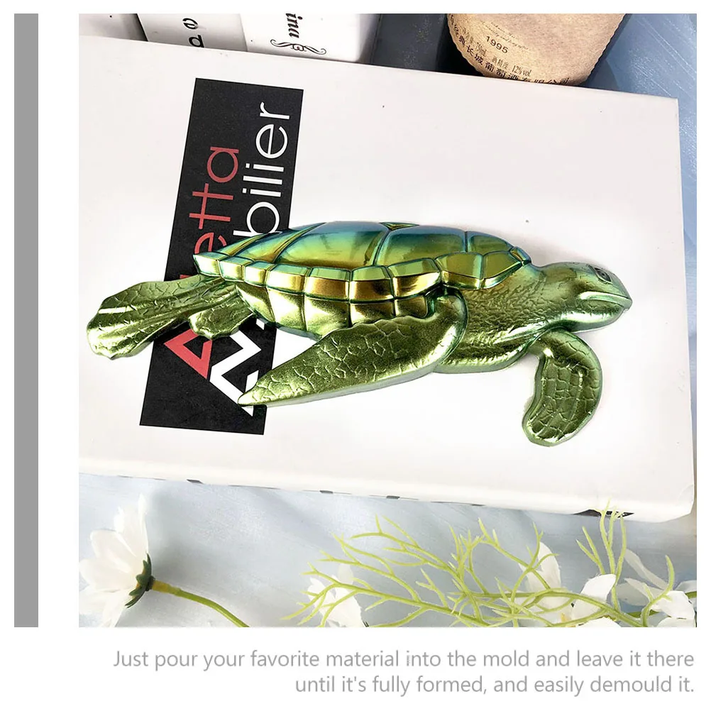 Turtle Shaped Epoxy Silicone Mold Flexible Non Stick DIY Crafts Wall Decor Handicraft Silicone Mold for Resin Casting
Turtle Shaped Epoxy Silicone Mold Flexible Non Stick DIY Crafts Wall Decor Handicraft Silicone Mold for Resin Casting