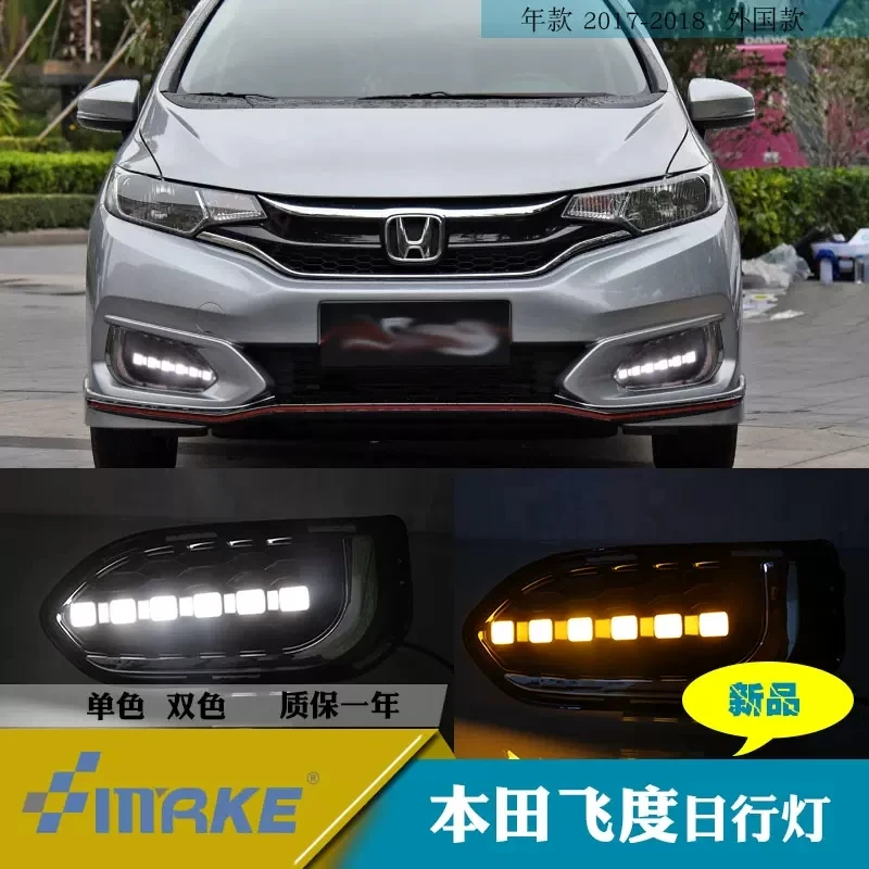 2PCS LED Daytime Running Light For Honda Fit Jazz 2018 2019 2020 Asia Car Accessories Waterproof 12V DRL LED Fog Lamp Decoration
2PCS LED Daytime Running Light For Honda Fit Jazz 2018 2019 2020 Asia Car Accessories Waterproof 12V DRL LED Fog Lamp Decoration