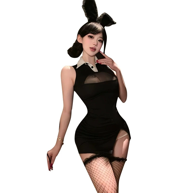 Japanese Sexy Bunny Girl Costumes Lingerie Naughty Rabbit Instructor Cosplay Uniform Bodysuit One Piece Cute Jumpsuit and Skirt
Japanese Sexy Bunny Girl Costumes Lingerie Naughty Rabbit Instructor Cosplay Uniform Bodysuit One Piece Cute Jumpsuit and Skirt