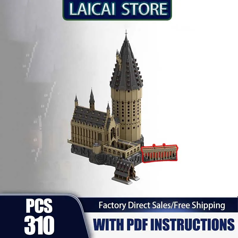 Moc Building Blocks Magic School Modular Viaduct Bridge Model Technology Bricks DIY Assembly Toys Construstion Holiday Gifts
Moc Building Blocks Magic School Modular Viaduct Bridge Model Technology Bricks DIY Assembly Toys Construstion Holiday Gifts