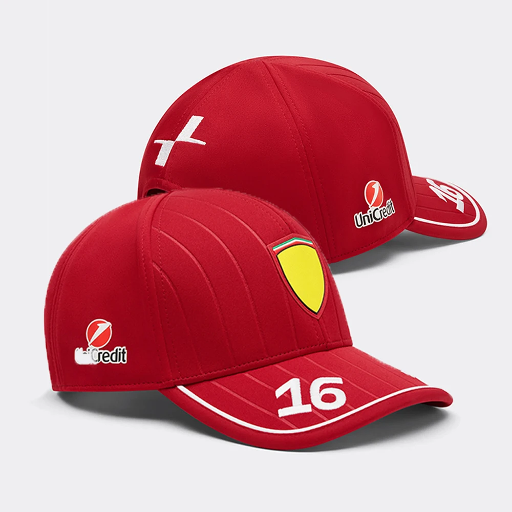2025 summer new F1 racing cap F1NO.16 Hamilton Team Cap Fan Baseball cap NO.44 Men's sports cycling visor Cap Duck Cap
2025 summer new F1 racing cap F1NO.16 Hamilton Team Cap Fan Baseball cap NO.44 Men's sports cycling visor Cap Duck Cap