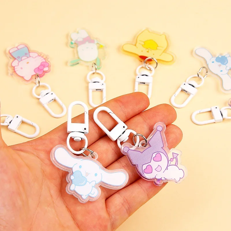 Cartoon Sanrio Acrylic Transparent Double Sided Keychain HelloKitty Pochacco Kuromi My Melody Cute Pendant Christmas Gift
Cartoon Sanrio Acrylic Transparent Double Sided Keychain HelloKitty Pochacco Kuromi My Melody Cute Pendant Christmas Gift