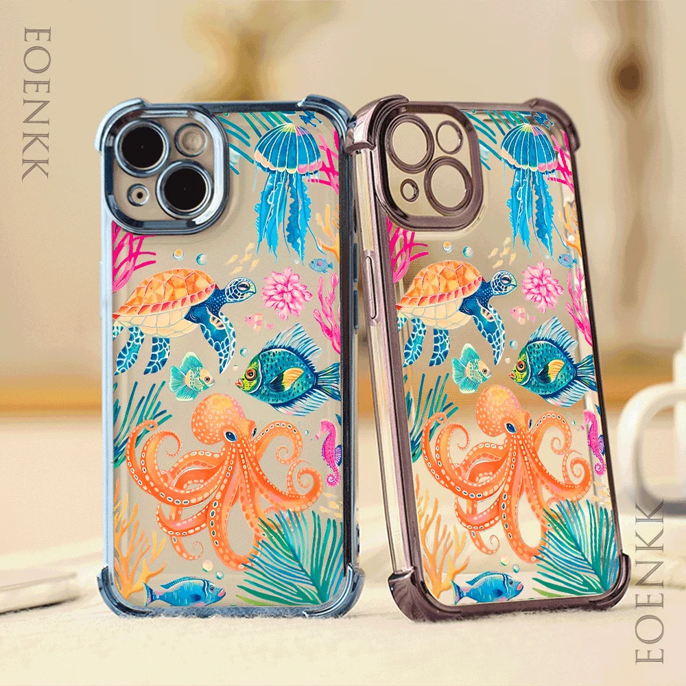 Marine organism Transparent Case for Samsung S24 S23 S22 S21 S20 Ultra FE A25 A35 A55 Anti-Scratch, Shockproof,Trendy Cover
Marine organism Transparent Case for Samsung S24 S23 S22 S21 S20 Ultra FE A25 A35 A55 Anti-Scratch, Shockproof,Trendy Cover