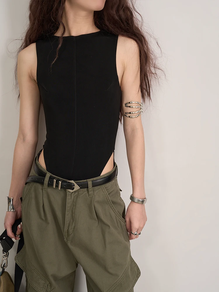 LANVIVIER TacticalElite OneShoulder SlimFit Elastic RopeBackless Sleeveless Jumpsuit Women SexyStyle BackExposure PolyesterFa...
LANVIVIER TacticalElite OneShoulder SlimFit Elastic RopeBackless Sleeveless Jumpsuit Women SexyStyle BackExposure PolyesterFa...