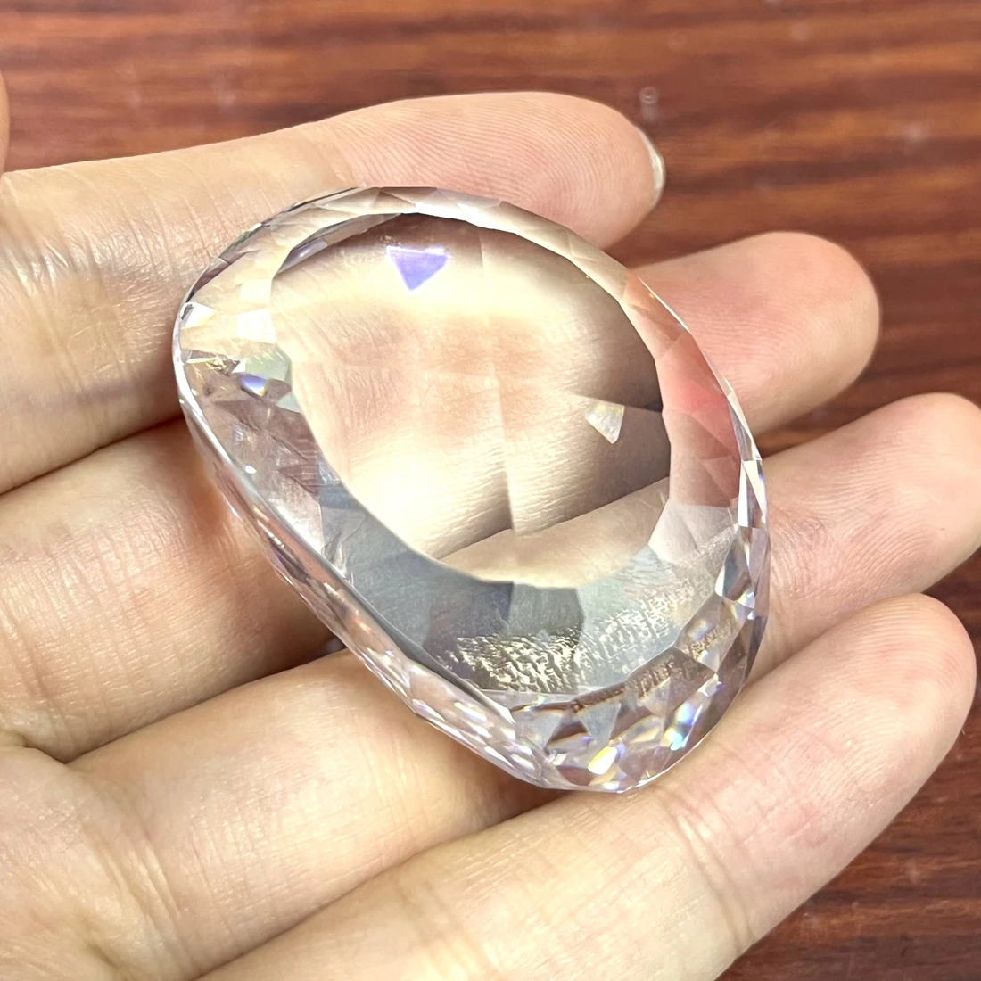 33.7x40.8mm White Cubic Zirconia Large Size Special Shape CZ Stone Synthetic Zircon Gemstone
33.7x40.8mm White Cubic Zirconia Large Size Special Shape CZ Stone Synthetic Zircon Gemstone