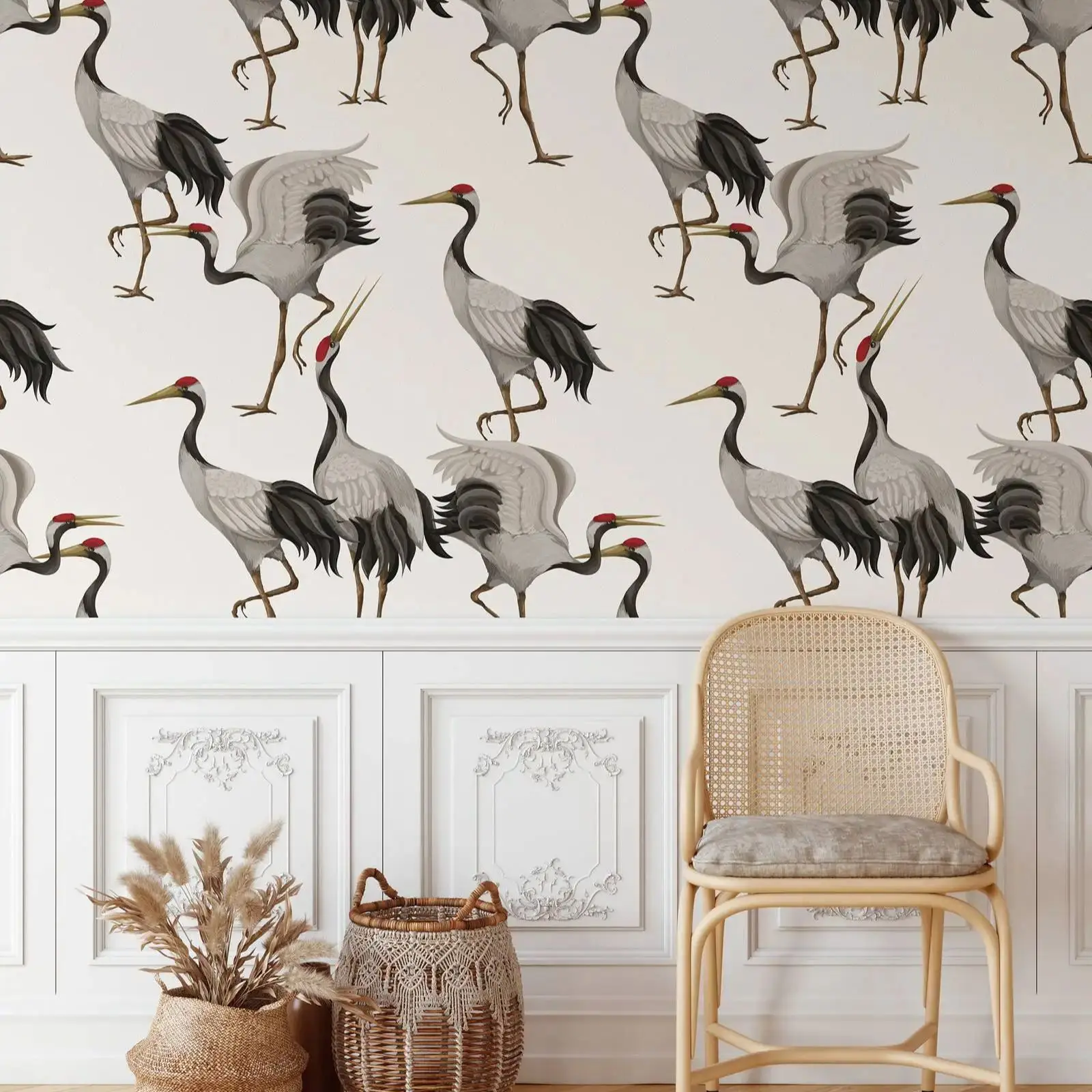 Обои с белыми травами, настенные рисунки с животными, роскошные винтажные обои с белыми журавлями, съемные азиатские обои для домашнего декора
Обои с белыми травами, настенные рисунки с животными, роскошные винтажные обои с белыми журавлями, съемные азиатские обои для домашнего декора