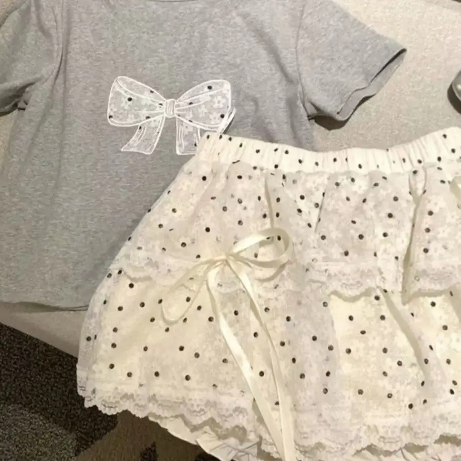 Polka Dot Lace Trim ort Skirt Cake Sle Student orm White f-length Sweet High-waisted Polyester Fiber Commute Casual
Polka Dot Lace Trim ort Skirt Cake Sle Student orm White f-length Sweet High-waisted Polyester Fiber Commute Casual
