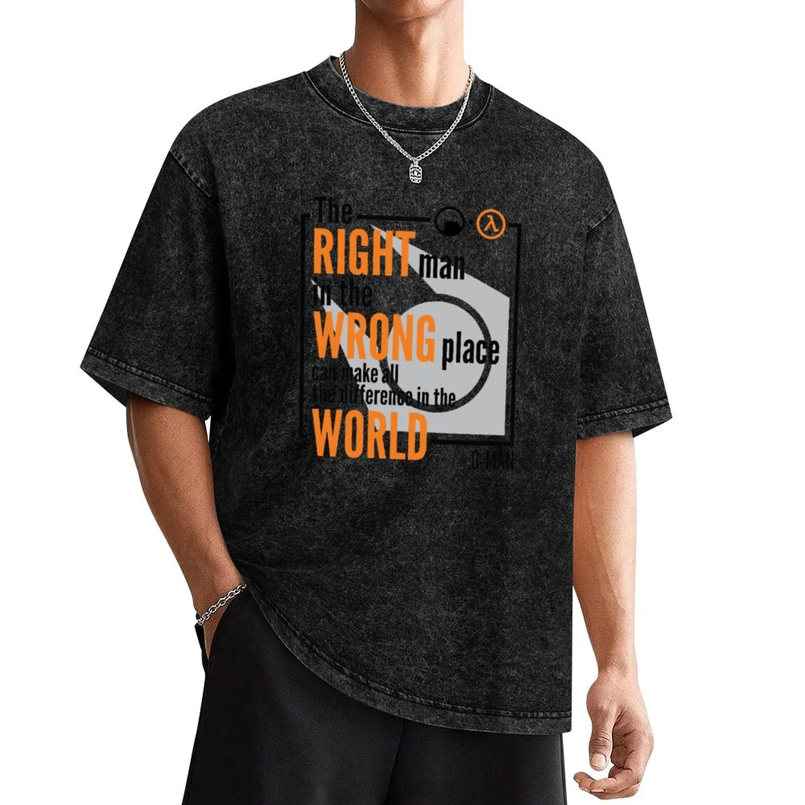Half Life G-Man Quote T-Shirt anime t shirts fashion shirts Clothing customs design your own cotton t shirt men
Half Life G-Man Quote T-Shirt anime t shirts fashion shirts Clothing customs design your own cotton t shirt men