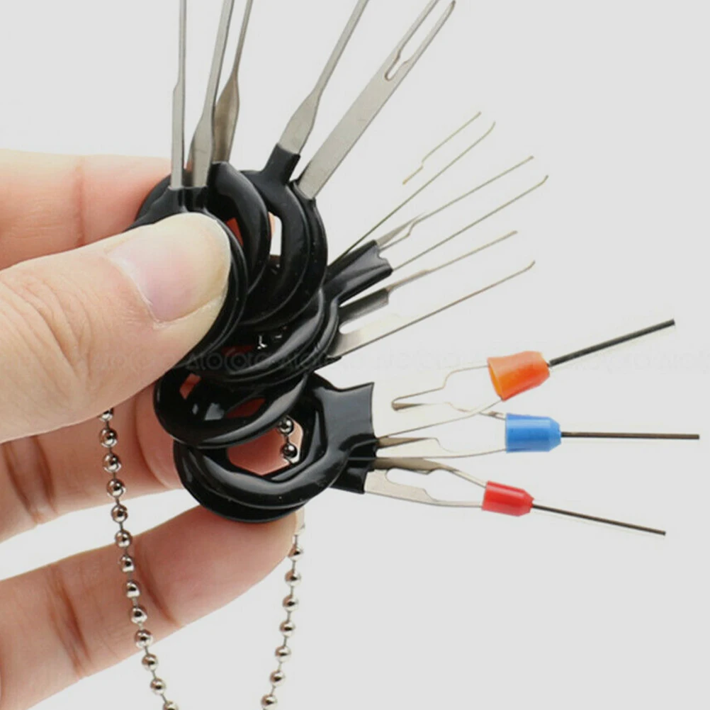 82pcs Car Terminal Removal Tool Extractor Puller Repair Ejector Steel Plastic Durable For Connectors Wires Electronics
82pcs Car Terminal Removal Tool Extractor Puller Repair Ejector Steel Plastic Durable For Connectors Wires Electronics