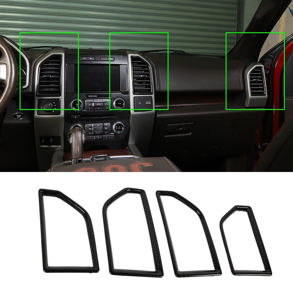 Dashboard Air Conditioner Outlet Vent Cover Trim for Ford F150 2015 2016 2017 2018 2019 2020 Car Interior Accessories ABS
Dashboard Air Conditioner Outlet Vent Cover Trim for Ford F150 2015 2016 2017 2018 2019 2020 Car Interior Accessories ABS