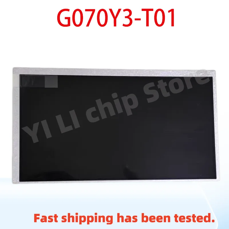 Original 7.0 Inch 800*480 G070Y3-T01 LCD Panel Display Screen
Original 7.0 Inch 800*480 G070Y3-T01 LCD Panel Display Screen