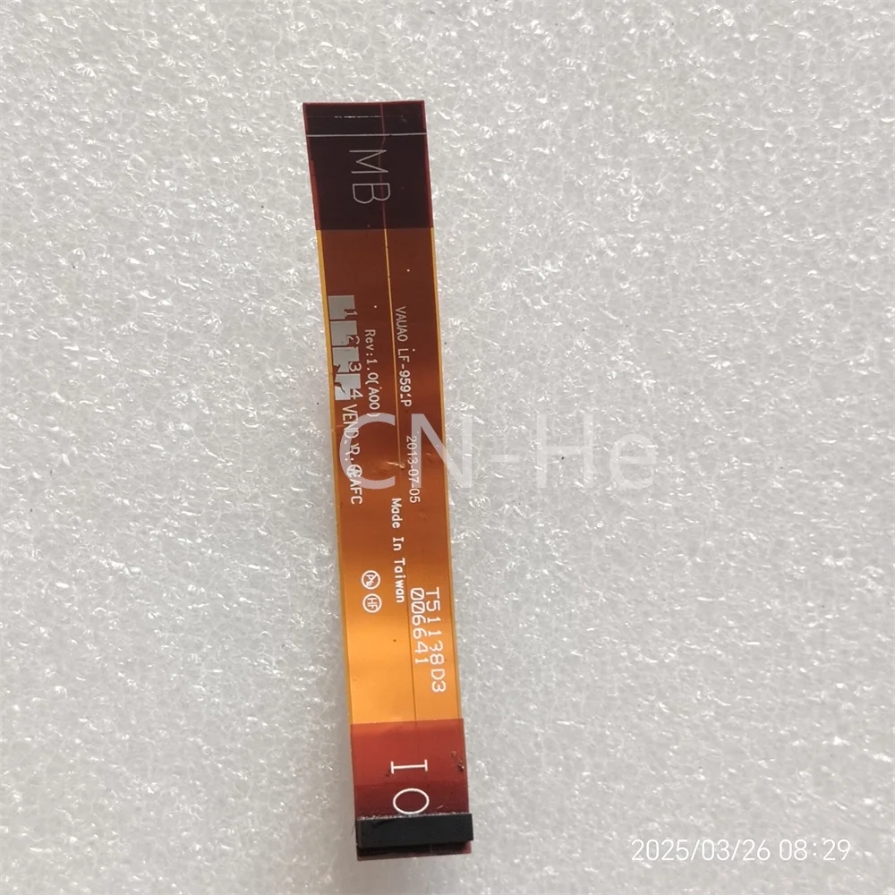 Для Dell Latitude E7440 ленточный кабель USB/аудио порты IO печатная плата RF1X0 0RF1X0 LF-959P 100% идеальная работа
Для Dell Latitude E7440 ленточный кабель USB/аудио порты IO печатная плата RF1X0 0RF1X0 LF-959P 100% идеальная работа
