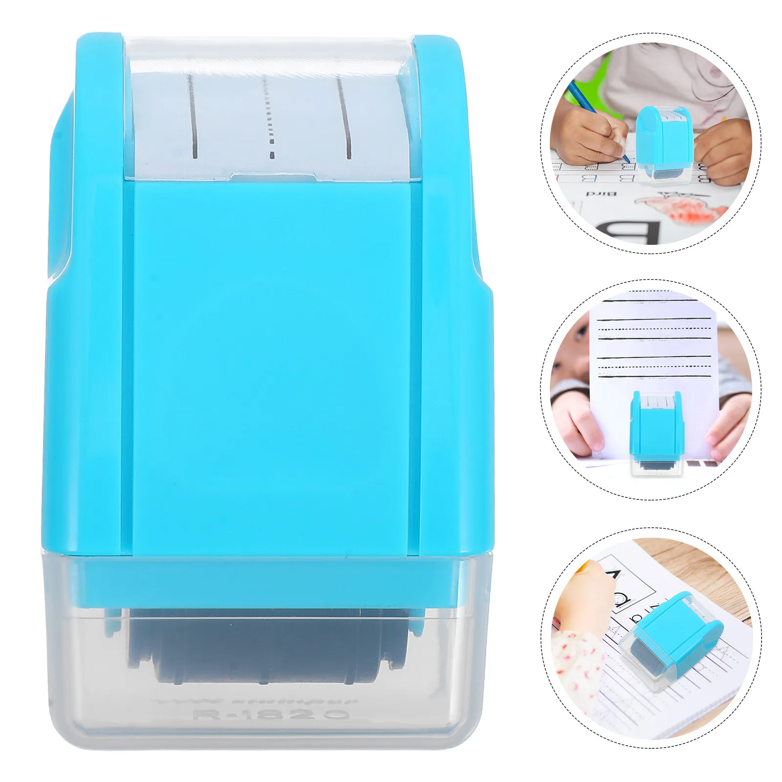 Handwriting Lines Roller Stamp Mini Size Self Inking Dashed Handwriting Lines Practice Tool for Home Classroom
Handwriting Lines Roller Stamp Mini Size Self Inking Dashed Handwriting Lines Practice Tool for Home Classroom
