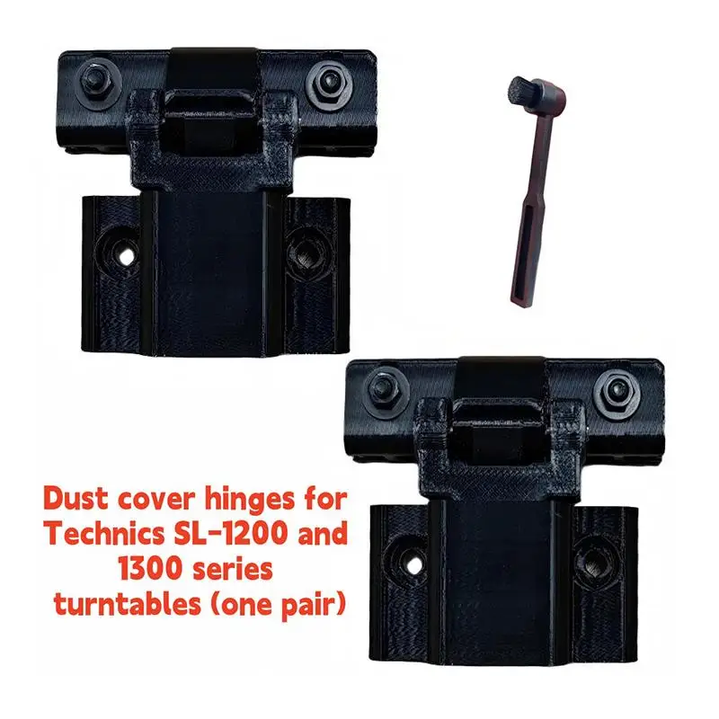 Precision Dust Cover Hinges 1Pair For Turntable Sturdy Attachment For Record Player Lid
Precision Dust Cover Hinges 1Pair For Turntable Sturdy Attachment For Record Player Lid