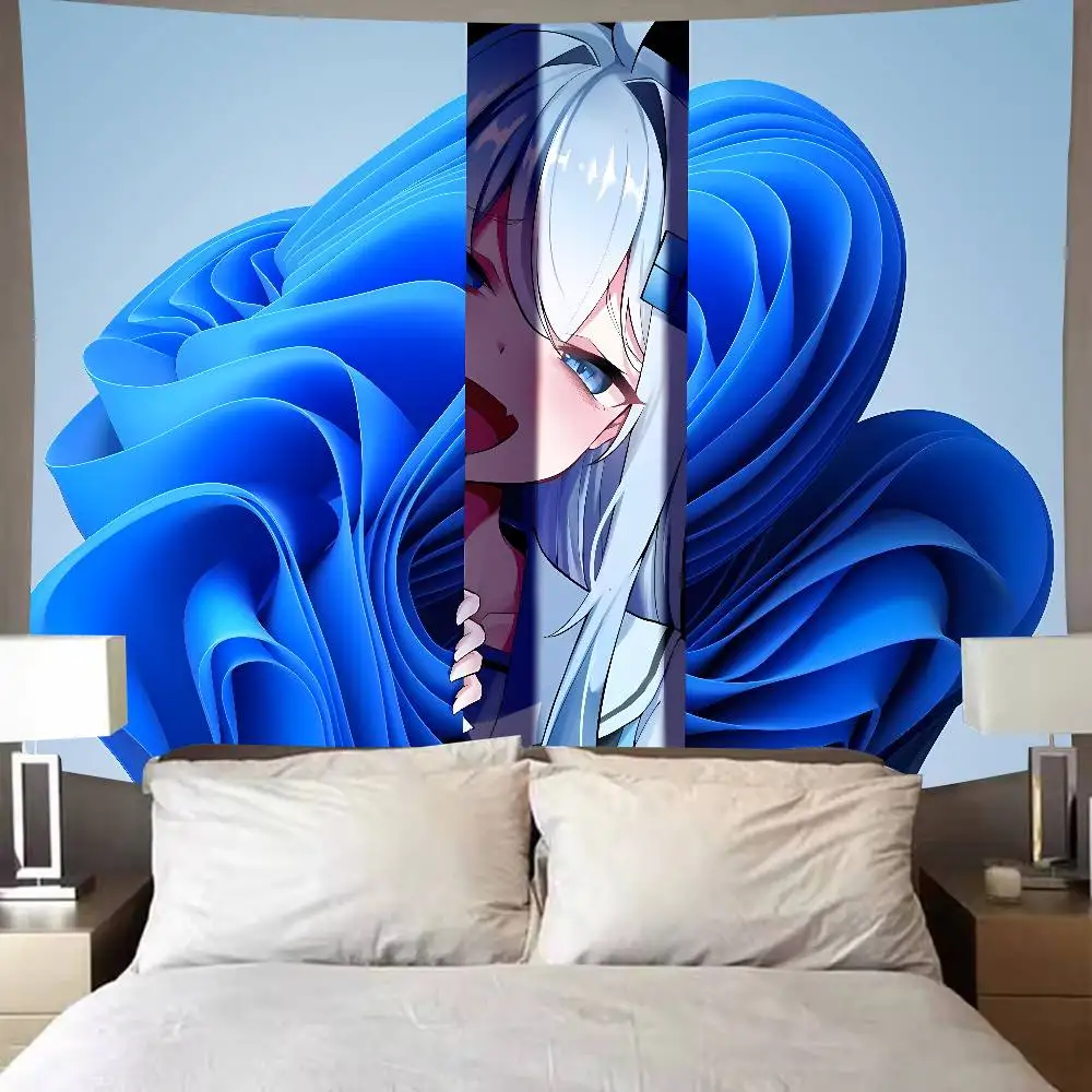 HOT Pretty Blue Girl Tapestry Decoration Bedroom Dormitory Background Cloth Holiday Home Party Living Room Club Tapestry
HOT Pretty Blue Girl Tapestry Decoration Bedroom Dormitory Background Cloth Holiday Home Party Living Room Club Tapestry