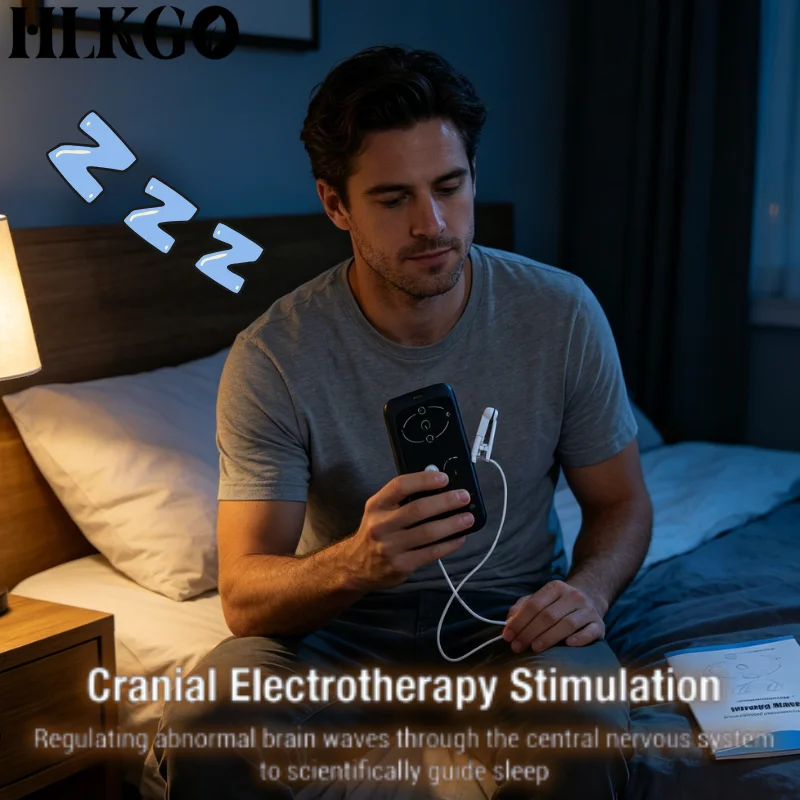 Professional CES Brain Stimulator with Ear Clip Electrode for Sleep Aid Depression Anxiety Relief Home Care
Professional CES Brain Stimulator with Ear Clip Electrode for Sleep Aid Depression Anxiety Relief Home Care
