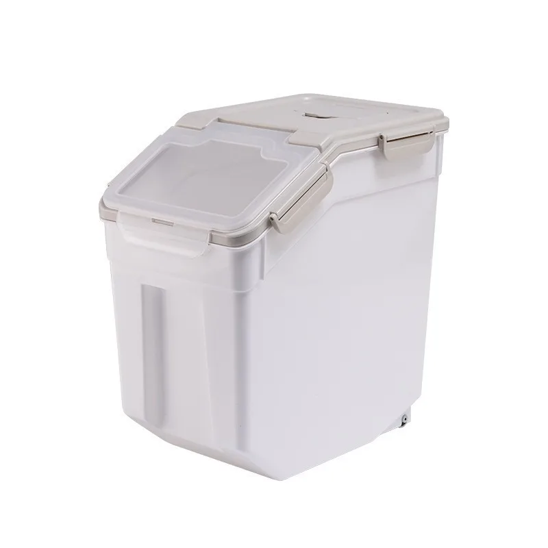 Sealed insect-proof and moisture-proof household food-grade storage large-capacity plastic thickened rice bucket box
Sealed insect-proof and moisture-proof household food-grade storage large-capacity plastic thickened rice bucket box