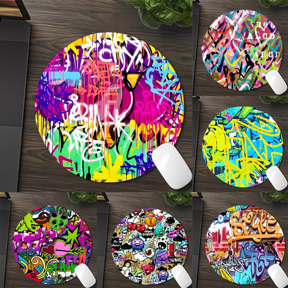 Graffiti Mousepad DIY Round Thickened Mouse Pad Oversized Gaming Keyboard Table Mat Desk Set Accessories Desktop Mat
Graffiti Mousepad DIY Round Thickened Mouse Pad Oversized Gaming Keyboard Table Mat Desk Set Accessories Desktop Mat