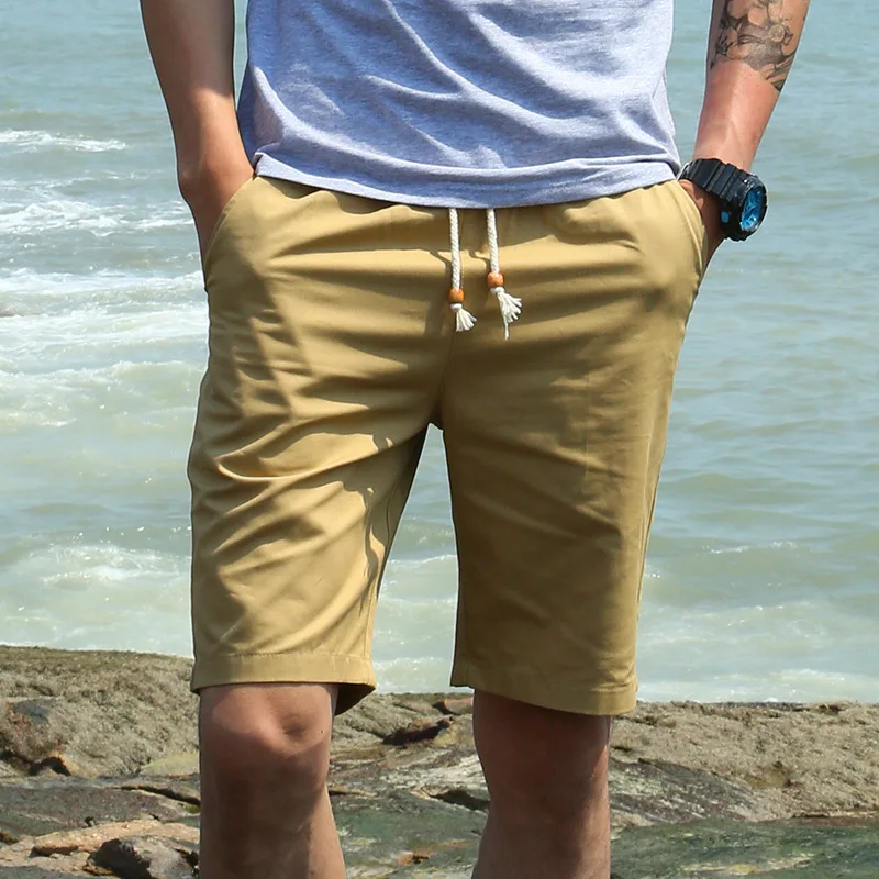 2024 Summer Shorts Men's Solid Color Drawstring Elastic High Waisted Loose Straight Beach Sports Casual Knee Length Cargo Pants
2024 Summer Shorts Men's Solid Color Drawstring Elastic High Waisted Loose Straight Beach Sports Casual Knee Length Cargo Pants