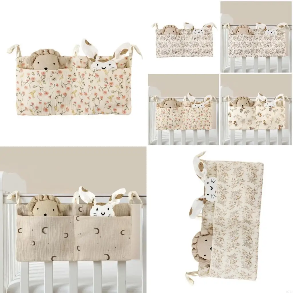 97BE Storage Bag for Drool Bibs Diaper Multifunction Hanging Pocket Cotton
97BE Storage Bag for Drool Bibs Diaper Multifunction Hanging Pocket Cotton