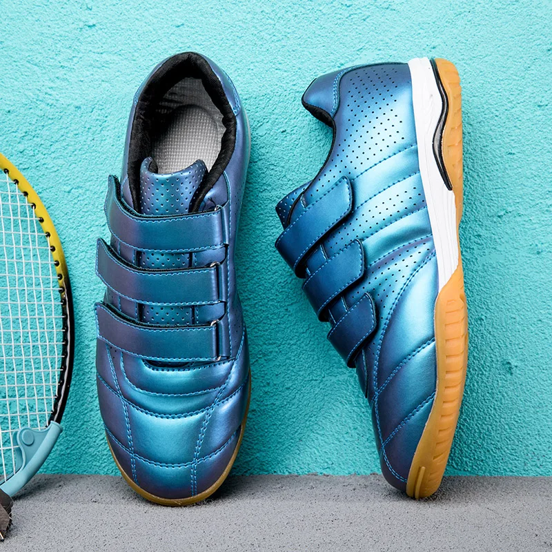 High-Quality Couples Blue Table Tennis Shoes Hook&Loop Non-Slip Sneakers For Women Men Size 30-46 children Badminton Shoes tenis
High-Quality Couples Blue Table Tennis Shoes Hook&Loop Non-Slip Sneakers For Women Men Size 30-46 children Badminton Shoes tenis