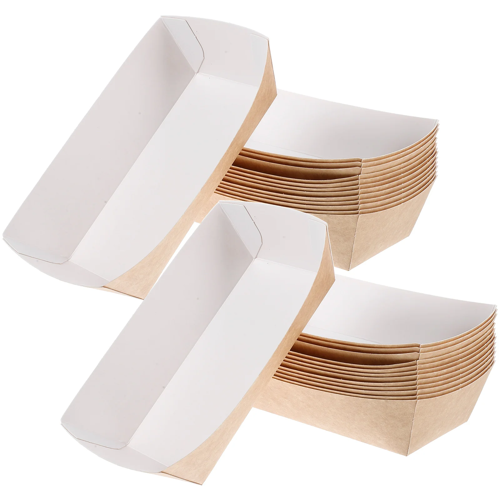 100pcs Paper Boat Boxes Disposable Snack Trays Food Serving Plates Picnic Packaging Non Foldable Eco Friendly
100pcs Paper Boat Boxes Disposable Snack Trays Food Serving Plates Picnic Packaging Non Foldable Eco Friendly