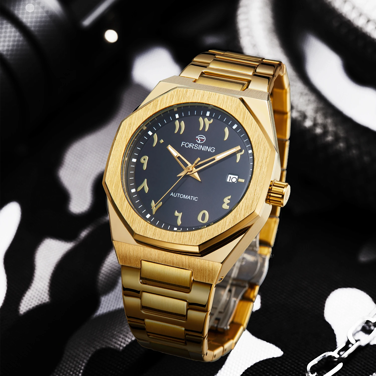 Forsining Minimalist Fashion Watch for Men Luminous Hands Stainless Steel Strap Luxury Business Automatic Mechanical Watches New
Forsining Minimalist Fashion Watch for Men Luminous Hands Stainless Steel Strap Luxury Business Automatic Mechanical Watches New