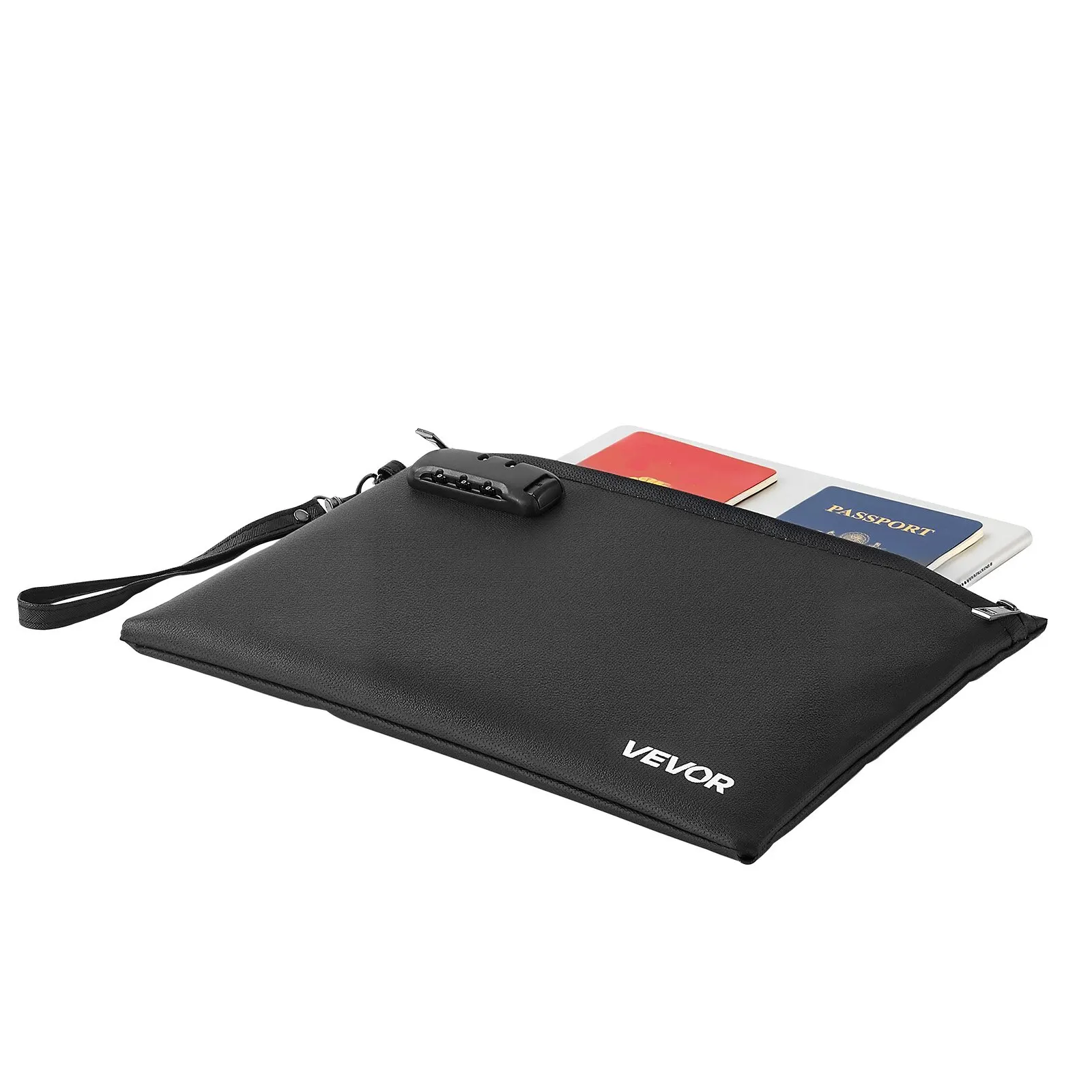 Огнестойкая сумка для документов, 1832 ℉ Термоизолированная огнестойкая и водонепроницаемая сумка с замком, портативный органайзер для хранения документов и обеспечения безопасности
Огнестойкая сумка для документов, 1832 ℉ Термоизолированная огнестойкая и водонепроницаемая сумка с замком, портативный органайзер для хранения документов и обеспечения безопасности