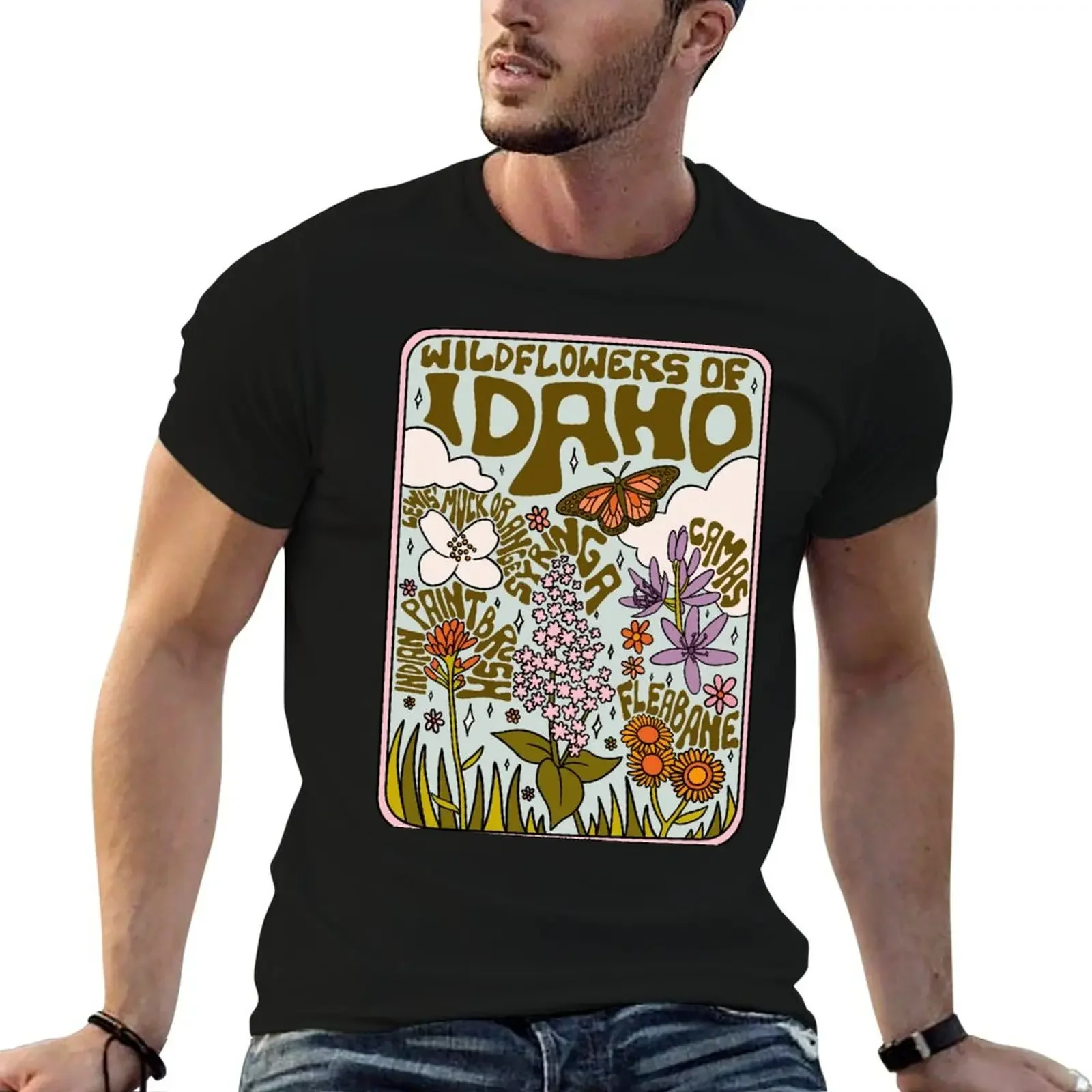 Idaho Wildflowers T-Shirt sports fans cheap stuff vintage t shirts customs Men's t-shirts
Idaho Wildflowers T-Shirt sports fans cheap stuff vintage t shirts customs Men's t-shirts