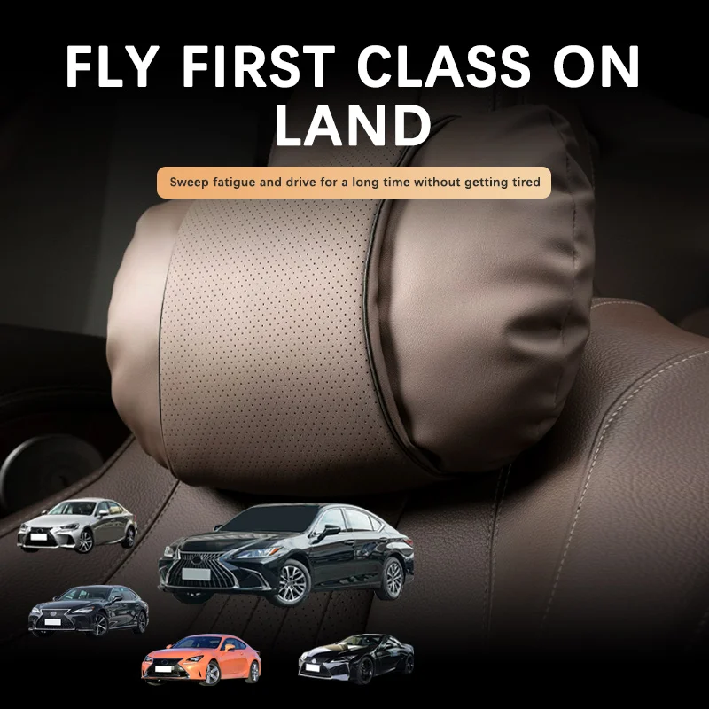 NEW Top Quality Car Headrest Comfortable Anti-fatigue Soft Car Neck Support Pillow For Lexus RCF ES 250 ES300 LS 500 IS CT LC
NEW Top Quality Car Headrest Comfortable Anti-fatigue Soft Car Neck Support Pillow For Lexus RCF ES 250 ES300 LS 500 IS CT LC